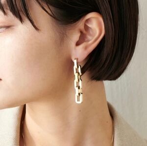 Eddie Borgo Supra Link Drop Earrings NWT